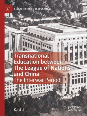 cover image of Transnational Education between the League of Nations and China